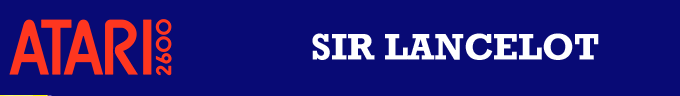 Sir Lancelot logo for Atari 2600